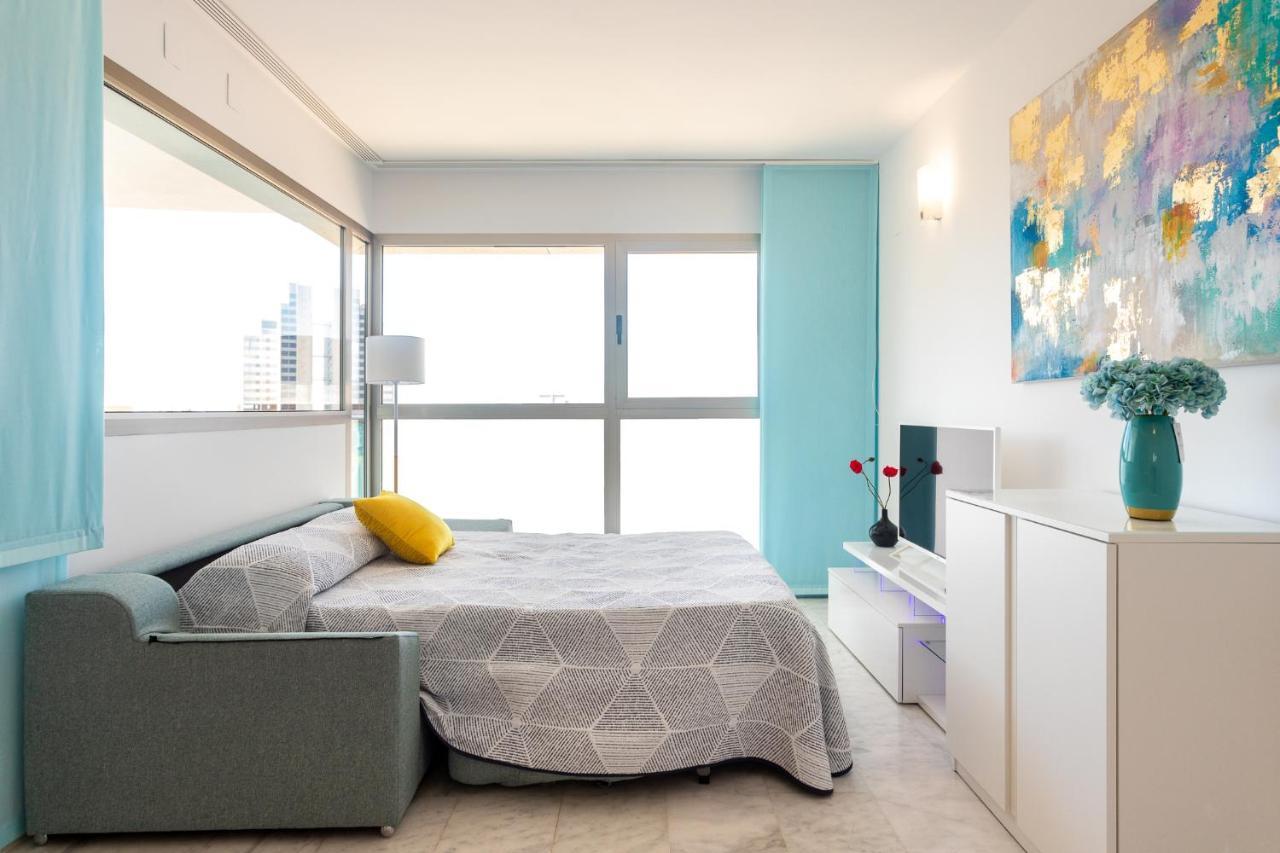 דירות בנידורם Skyline 11 Sunny Balcony With Stunning Sea Views מראה חיצוני תמונה